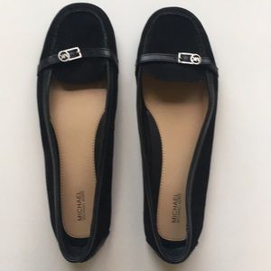 Michael Kors black loafers size 10